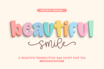 Beautiful Smile Fonts for Creative Designs