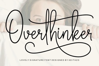 Overthinker Font: a Designer's Creative Toolkit