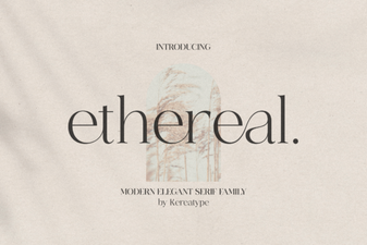 Ethereal Font Design Ideas & Practical Uses